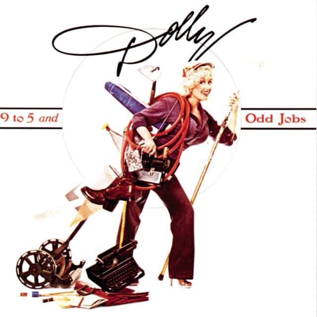 9 to 5 by Dolly Parton cover artwork